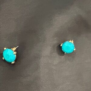 Chic Turquoise Gemstone Earrings